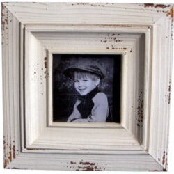 White Wooden Photo frame 20cm